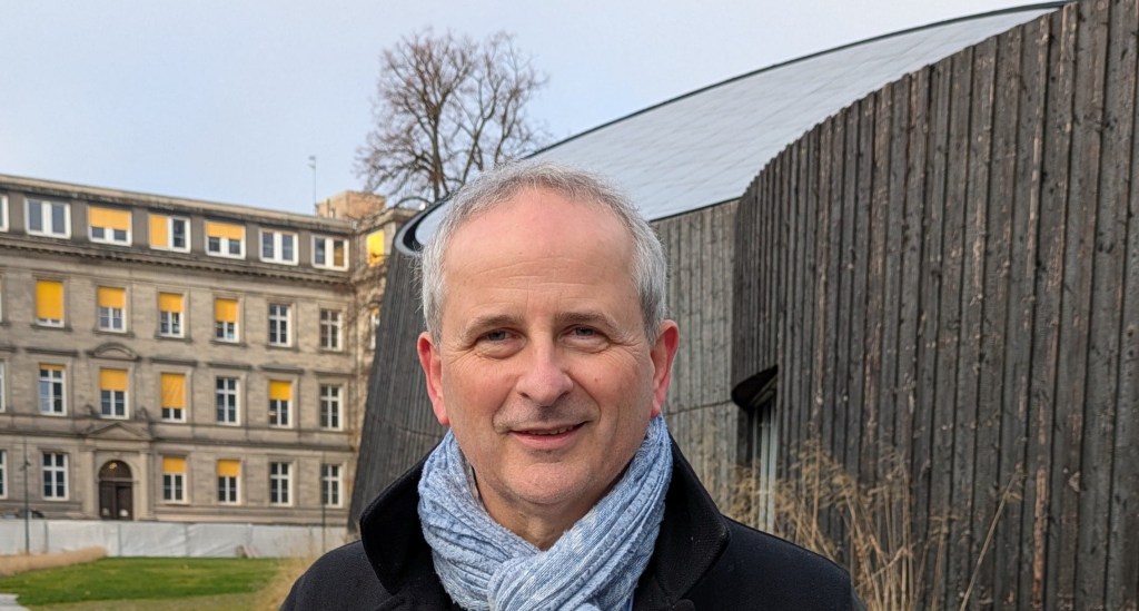 Avec Michel de&nbsp;Mathelin